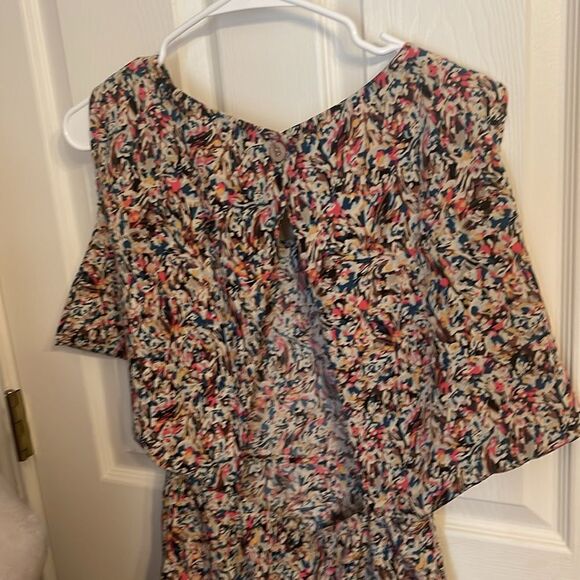 BCBGeneration Mini Dress Multicolored open back pockets size 6 EUC - Picture 7 of 11